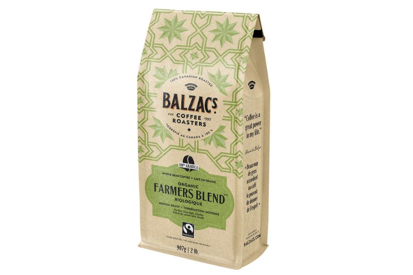 Balzac's Coffee Roasters - Farmers Blend Whole Bean Coffee, 907 g