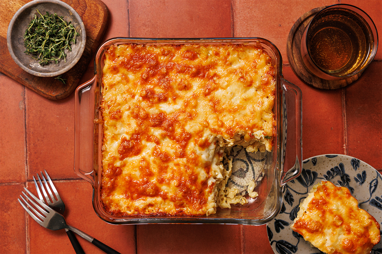 Macaroni pie