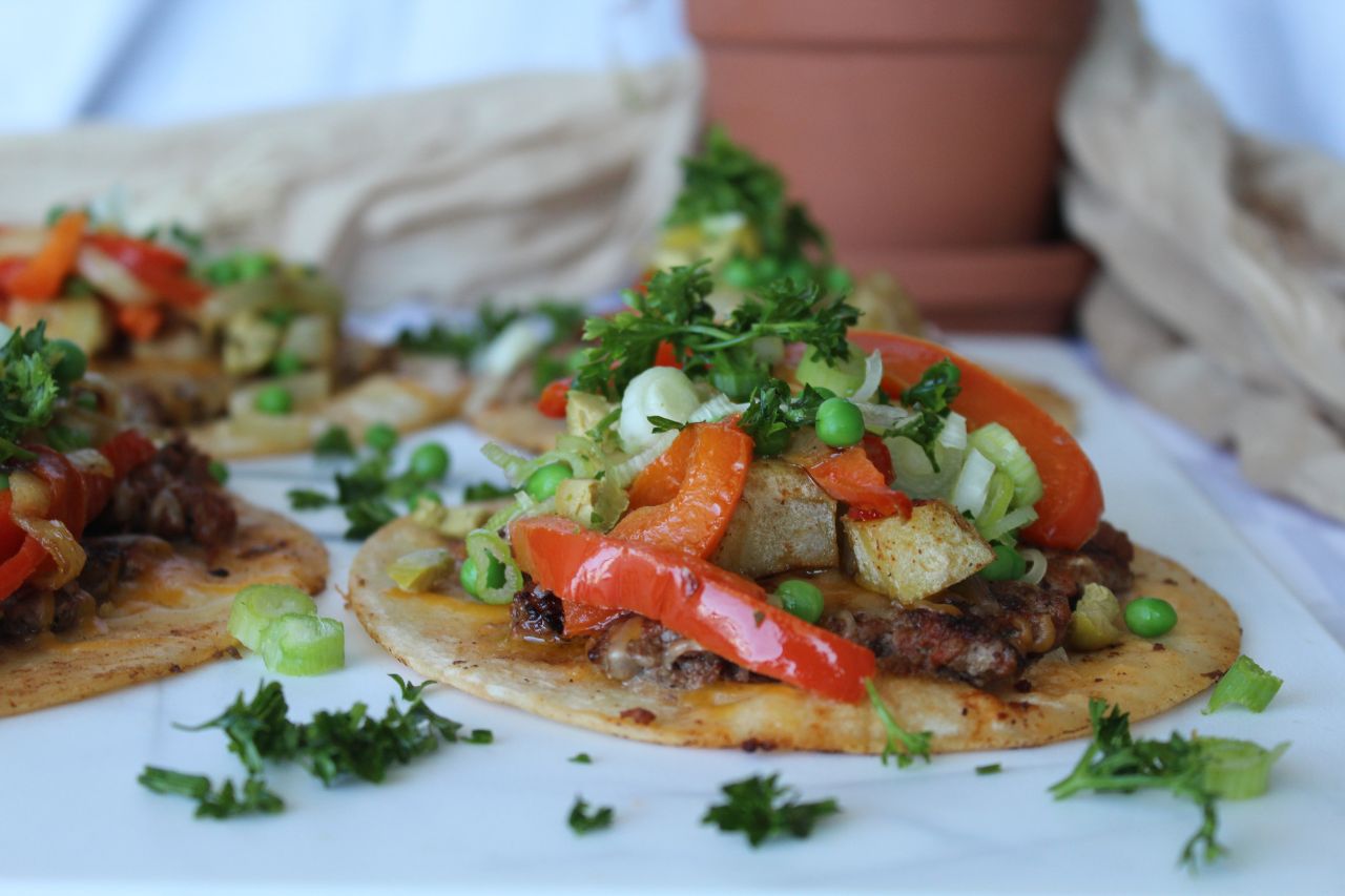 Smash Empanada Tacos